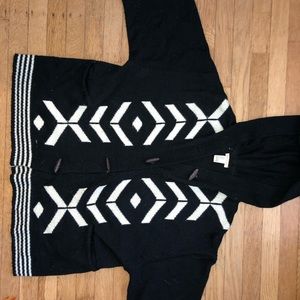 Black and white Kimono sweater
